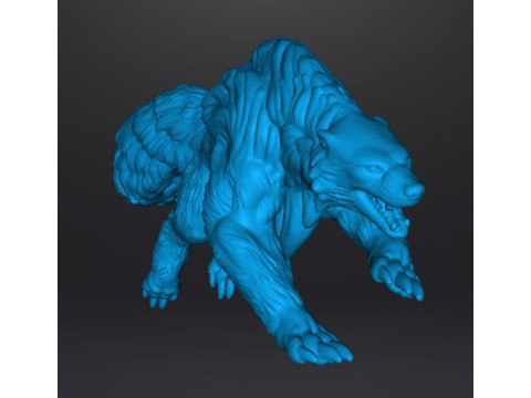 WILD WORG MINIATURE MODEL FOR FANTASY GAMES RPG DND Modelo de impresión 3D