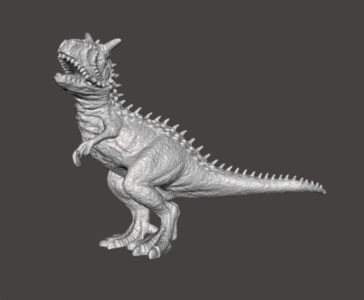 JP CARNOTAURUS FIGURE MODEL ANIMAL STATUE WILDLIFE DINOSAUR Modèles 3D en vedette .c4d .max .obj .3ds .fbx .stl .blend