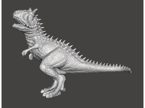 JP CARNOTAURUS FIGURE MODEL ANIMAL STATUE WILDLIFE DINOSAUR Modèles 3D en vedette