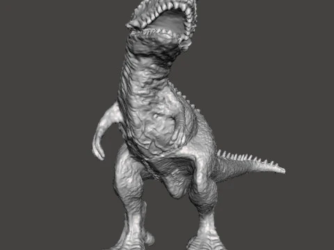 JP CARNOTAURUS FIGURE MODEL ANIMAL STATUE WILDLIFE DINOSAUR 3D Print Model