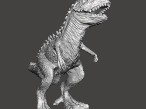 JP CARNOTAURUS FIGURE MODEL ANIMAL STATUE WILDLIFE DINOSAUR 3D Print Model
