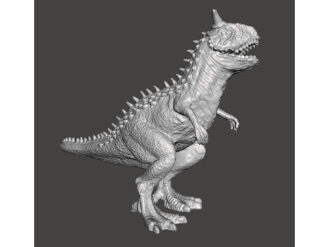 JP CARNOTAURUS FIGURE MODEL ANIMAL STATUE WILDLIFE DINOSAUR Modèles 3D en vedette