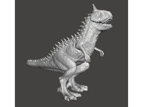JP CARNOTAURUS FIGURE MODEL ANIMAL STATUE WILDLIFE DINOSAUR 3D Print Model