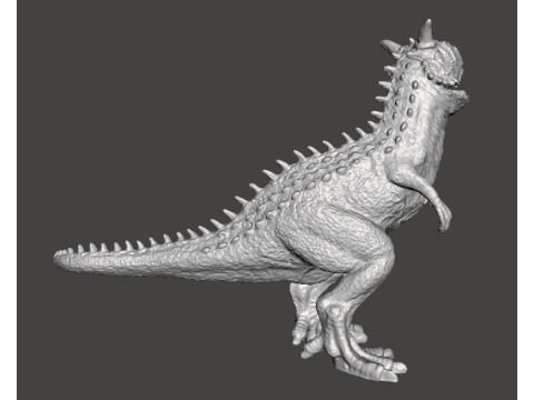 JP CARNOTAURUS FIGURE MODEL ANIMAL STATUE WILDLIFE DINOSAUR Modèles 3D en vedette