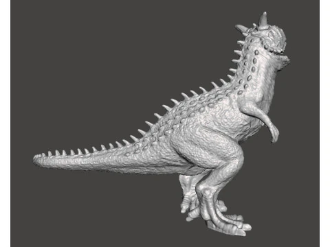 JP CARNOTAURUS FIGURE MODEL ANIMAL STATUE WILDLIFE DINOSAUR 3D Print Model