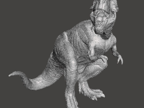 JP REALISTIC T-REX DINOSAUR FIGURE MODEL STATUE WILDLIFE Modello di stampa 3D
