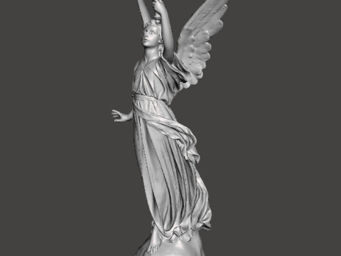 ANGEL WITH TORCH WISDOM STATUE ART SCULPTURE FIGURE MODEL 3D Принт Модель