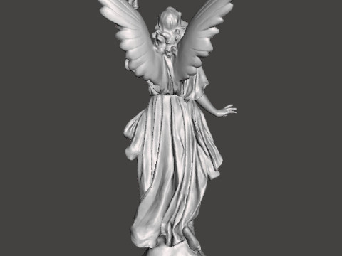 ANGEL WITH TORCH WISDOM STATUE ART SCULPTURE FIGURE MODEL 3D Принт Модель