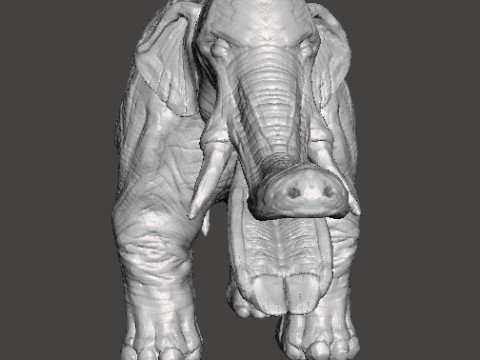 PLATYBELODON TOY FIGURE MINIATURE MODEL CREATURE MONSTER DND RPG Modelo de impresión 3D