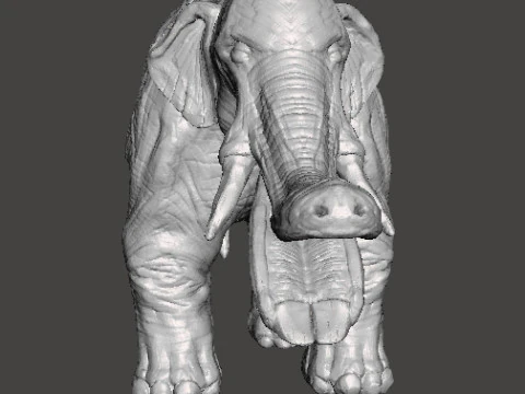 PLATYBELODON TOY FIGURE MINIATURE MODEL CREATURE MONSTER DND RPG 3D Print Model