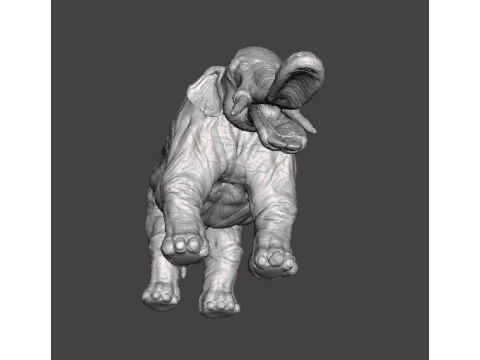 PLATYBELODON TOY FIGURE MINIATURE MODEL CREATURE MONSTER DND RPG Modelo de impresión 3D