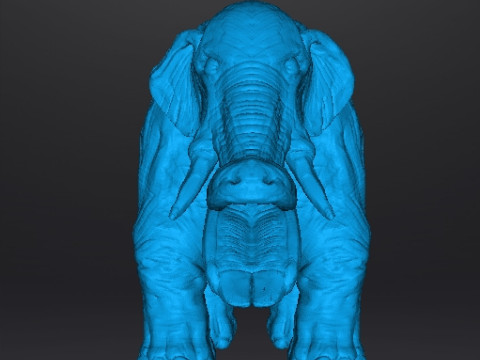 PLATYBELODON TOY FIGURE MINIATURE MODEL CREATURE MONSTER DND RPG Modelo de impresión 3D