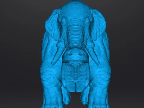 PLATYBELODON TOY FIGURE MINIATURE MODEL CREATURE MONSTER DND RPG 3D Print Model