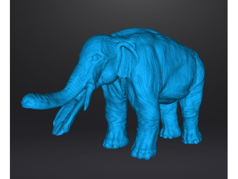 PLATYBELODON TOY FIGURE MINIATURE MODEL CREATURE MONSTER DND RPG Modelo de impresión 3D