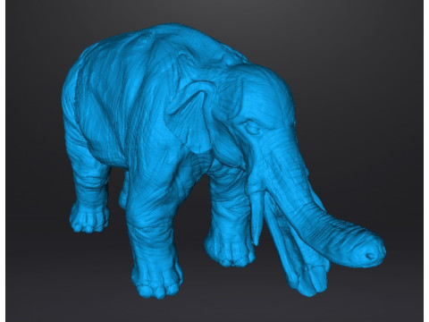 PLATYBELODON TOY FIGURE MINIATURE MODEL CREATURE MONSTER DND RPG Modelo de impresión 3D