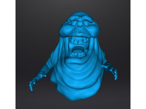 SLIMER GHOST SCULPTURE MODEL CREATURE MONSTER HALLOWEEN 3D प्रिंट मॉडल