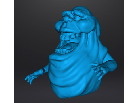 SLIMER GHOST SCULPTURE MODEL CREATURE MONSTER HALLOWEEN 3D प्रिंट मॉडल