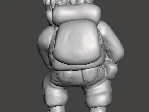 MODELLO IN MINIATURA MARCO ROSSI METAL SLUG PER GDR SCIFI GAMES Modello di stampa 3D