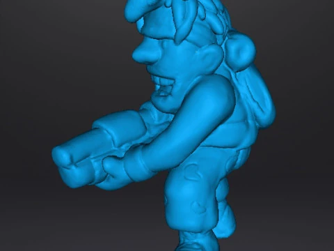 MODELLO IN MINIATURA MARCO ROSSI METAL SLUG PER GDR SCIFI GAMES Modello di stampa 3D