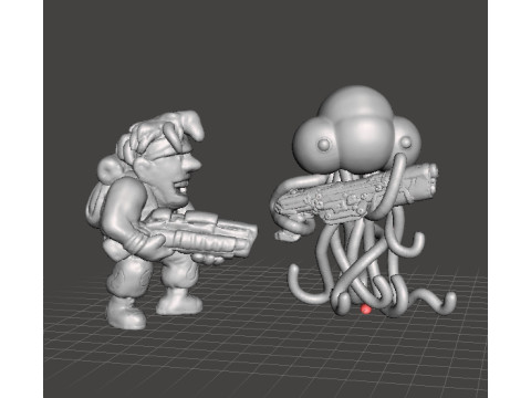 METAL SLUG MARCO ROSSI MINIATURE MODEL FOR SCIFI GAMES RPG 3D प्रिंट मॉडल