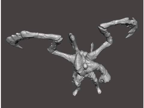 RE PARASITE SUPERTYRANT MINIATURE MODEL FOR HORROR OR FANTASY GAMES RPG DND 3D प्रिंट मॉडल