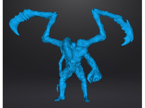 RE PARASITE SUPERTYRANT MINIATURE MODEL FOR HORROR OR FANTASY GAMES RPG DND 3D प्रिंट मॉडल