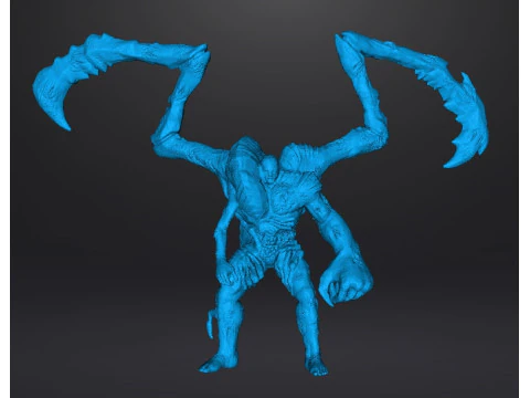 RE PARASITE SUPERTYRANT MINIATURE MODEL FOR HORROR OR FANTASY GAMES RPG DND 3D Print Model