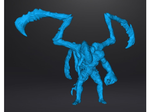 RE PARASITE SUPERTYRANT MINIATURE MODEL FOR HORROR OR FANTASY GAMES RPG DND 3D प्रिंट मॉडल