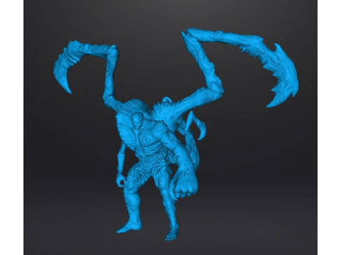 RE PARASITE SUPERTYRANT MINIATURE MODEL FOR HORROR OR FANTASY GAMES RPG DND 3D प्रिंट मॉडल