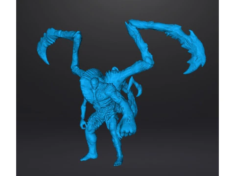 RE PARASITE SUPERTYRANT MINIATURE MODEL FOR HORROR OR FANTASY GAMES RPG DND 3D Print Model