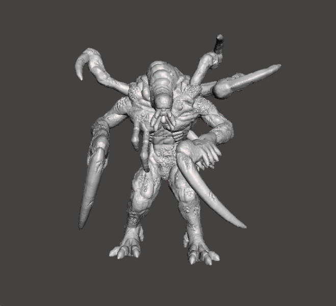 RE JABBERWOCK MINIATURE MODEL FOR HORROR OR FANTASY GAMES RPG DND Modèles 3D en vedette .c4d .max .obj .3ds .fbx .stl .blend