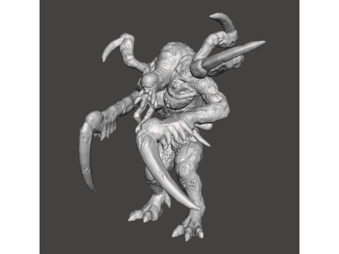 RE JABBERWOCK MINIATURE MODEL FOR HORROR OR FANTASY GAMES RPG DND Modèles 3D en vedette