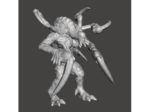 RE JABBERWOCK MINIATURE MODEL FOR HORROR OR FANTASY GAMES RPG DND Modèles 3D en vedette