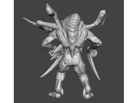 RE JABBERWOCK MINIATURE MODEL FOR HORROR OR FANTASY GAMES RPG DND Modèles 3D en vedette