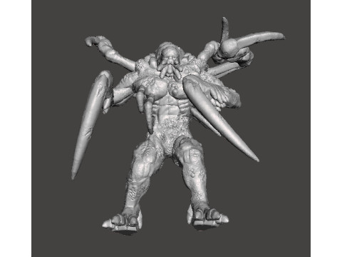 RE JABBERWOCK MINIATURE MODEL FOR HORROR OR FANTASY GAMES RPG DND Modèles 3D en vedette