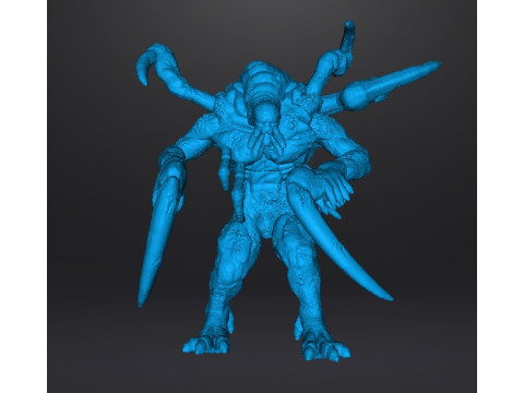 RE JABBERWOCK MINIATURE MODEL FOR HORROR OR FANTASY GAMES RPG DND Modèles 3D en vedette
