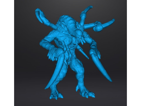 RE JABBERWOCK MINIATURE MODEL FOR HORROR OR FANTASY GAMES RPG DND Modèles 3D en vedette