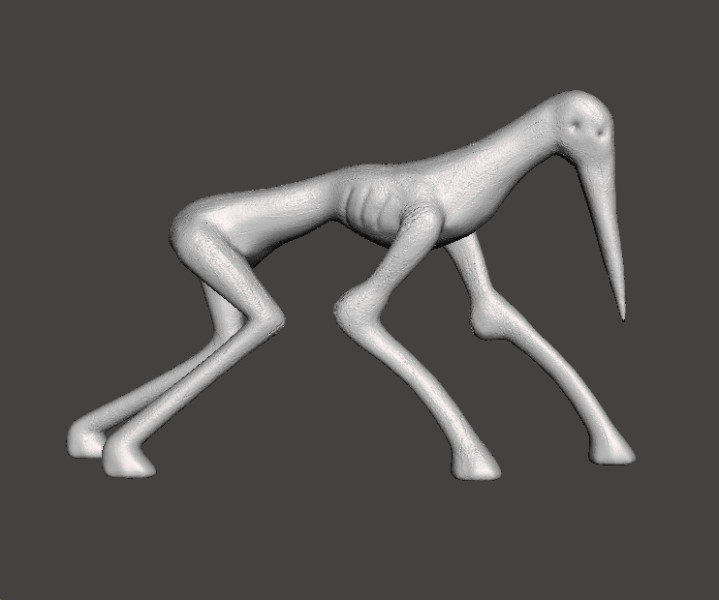 TREVOR HENDERSON NEEDLE HORSE MODEL FIGURE FOR HORROR FANTASY GAMES RPG DND Model do druku 3D .c4d .max .obj .3ds .fbx .stl .blend