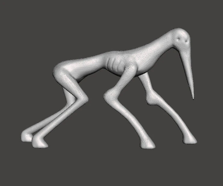 TREVOR HENDERSON NEEDLE HORSE MODEL FIGURE FOR HORROR FANTASY GAMES RPG DND 3D Print Model .c4d .max .obj .3ds .fbx .stl .blend 
