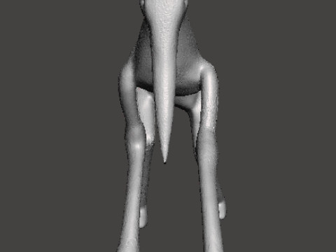 TREVOR HENDERSON NEEDLE HORSE MODEL FIGURE FOR HORROR FANTASY GAMES RPG DND Model do druku 3D