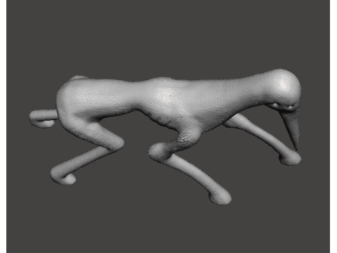 TREVOR HENDERSON NEEDLE HORSE MODEL FIGURE FOR HORROR FANTASY GAMES RPG DND Model do druku 3D