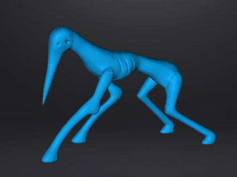 TREVOR HENDERSON NEEDLE HORSE MODEL FIGURE FOR HORROR FANTASY GAMES RPG DND Model do druku 3D