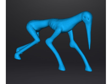 TREVOR HENDERSON NEEDLE HORSE MODEL FIGURE FOR HORROR FANTASY GAMES RPG DND Model do druku 3D