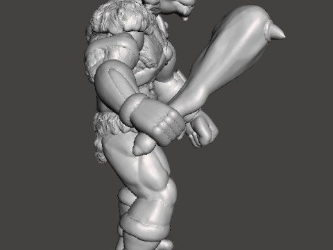 JACKALMAN MINIATURE MODEL FIGURE FOR FANTASY GAMES RPG DND Modelo de impresión 3D