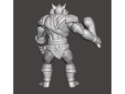 JACKALMAN MINIATURE MODEL FIGURE FOR FANTASY GAMES RPG DND Modelo de impresión 3D