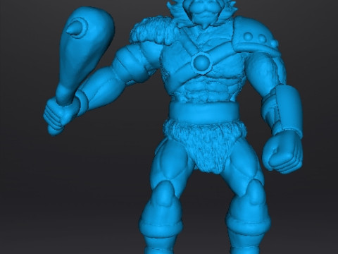 JACKALMAN MINIATURE MODEL FIGURE FOR FANTASY GAMES RPG DND Modelo de impresión 3D