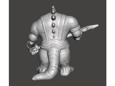 SLITHE MINIATURE MODEL FIGURE FOR FANTASY GAMES RPG DND 3D प्रिंट मॉडल