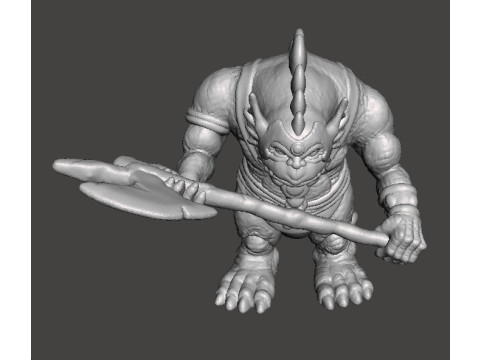 SLITHE MINIATURE MODEL FIGURE FOR FANTASY GAMES RPG DND 3D प्रिंट मॉडल