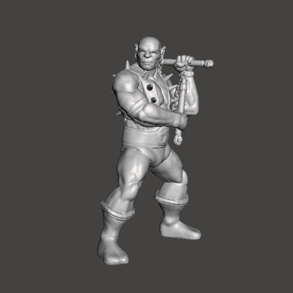 PANTHRO MINIATURE MODEL FIGURE FOR FANTASY GAMES RPG DND 3Dプリントモデル .c4d .max .obj .3ds .fbx .stl .blend 