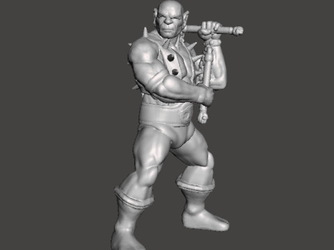 PANTHRO MINIATURE MODEL FIGURE FOR FANTASY GAMES RPG DND 3D Print Model